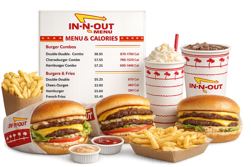 In and Out Menu