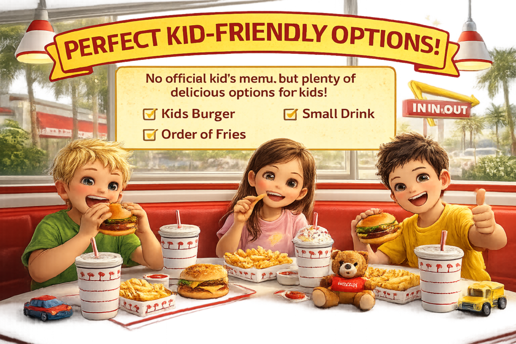 In and Out Kids Menu